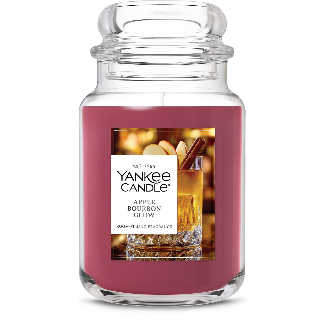 Apple Bourbon Glow Original Large Jar Candle