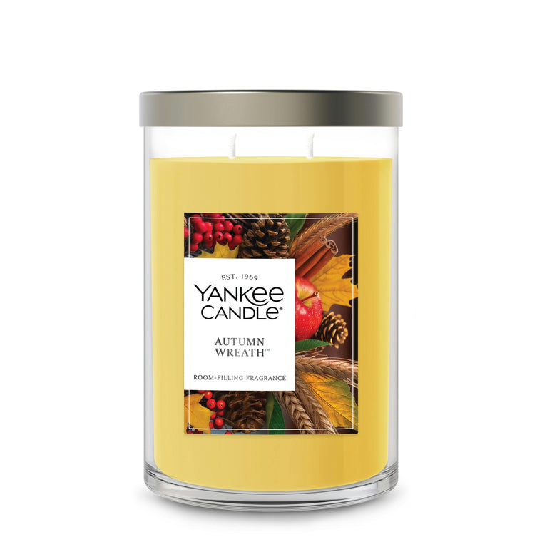 Autumn Wreath™ Large Tumbler Candle W5