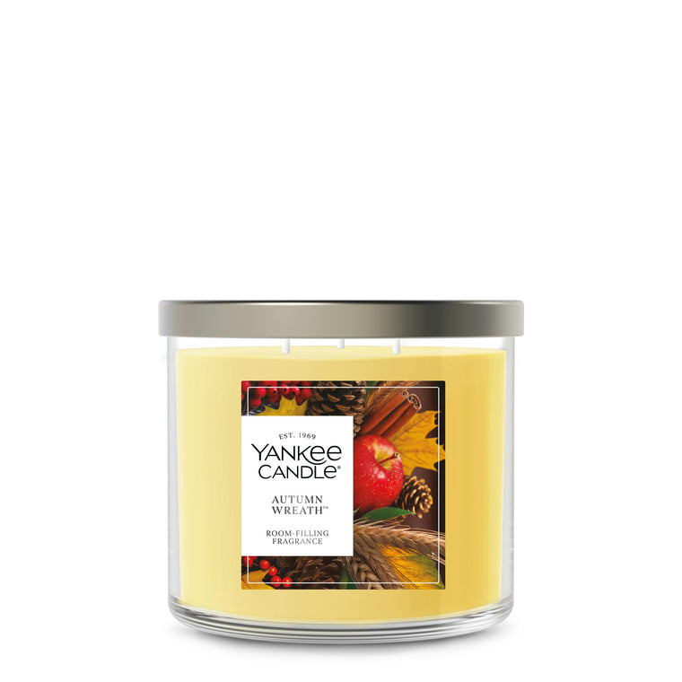 Autumn Wreath™ 3-Wick Candle J9