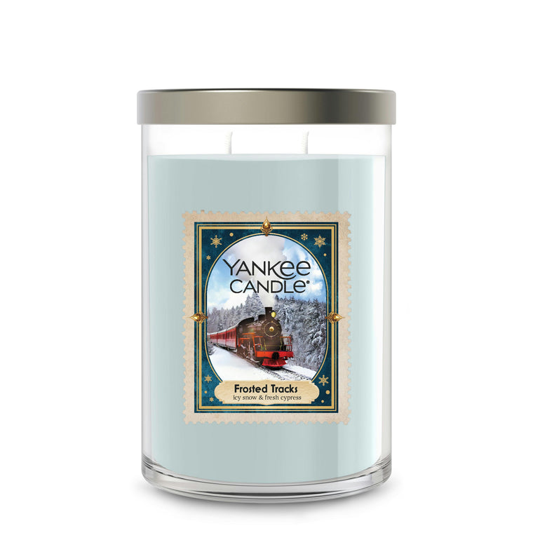 Frosted Tracks Large Tumbler Candle W5