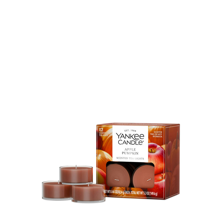 Apple Pumpkin Scented Tea Light Candles I5