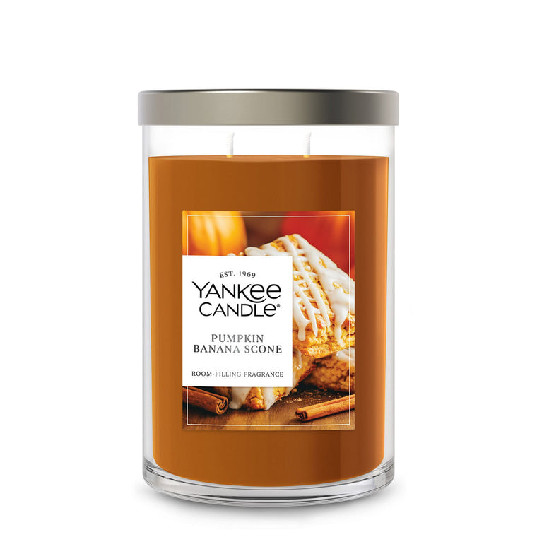 Pumpkin Banana Scone Large Tumbler Candle W7