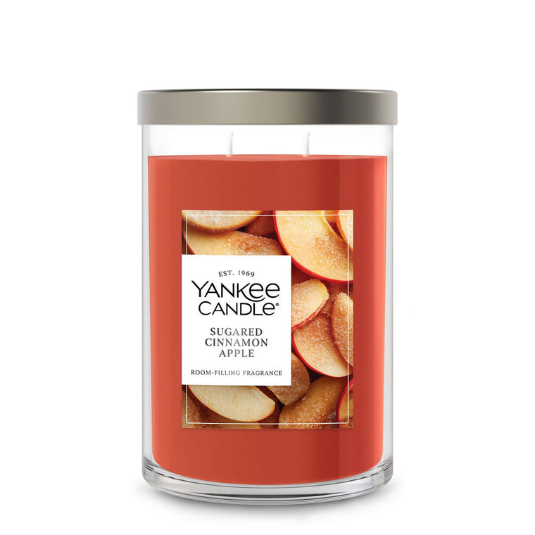Sugared Cinnamon Apple Large Tumbler Candle J7