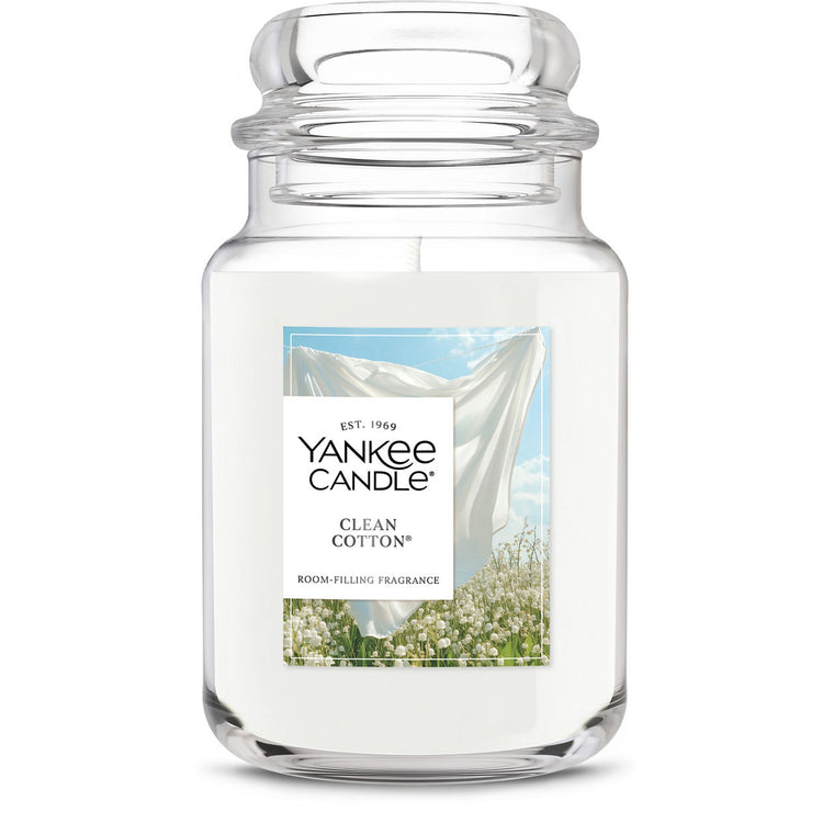 Clean Cotton® Original Large Jar Candle N7