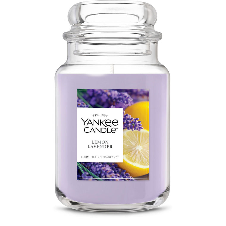 Lemon Lavender Original Large Jar Candle I9