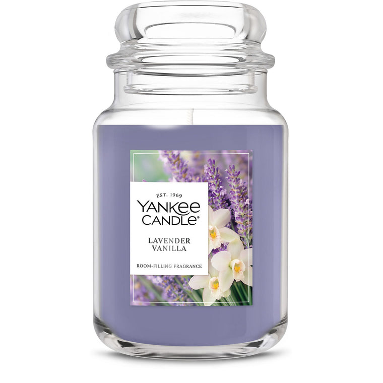 Lavender Vanilla Original Large Jar Candle U1