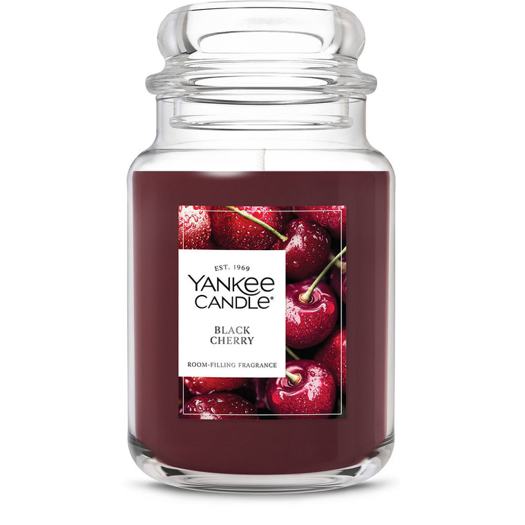 Black Cherry Original Large Jar Candle F2