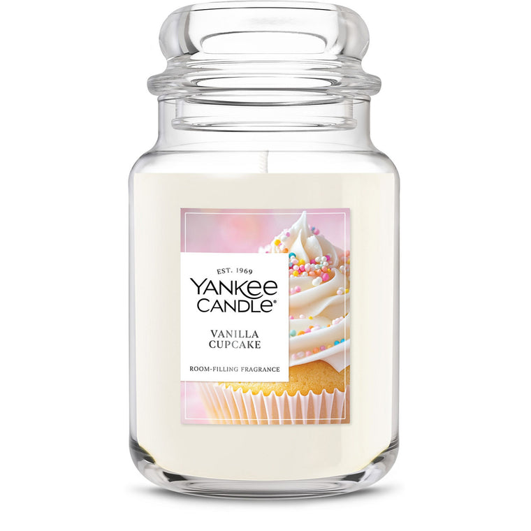 Vanilla Cupcake Original Large Jar Candle A1