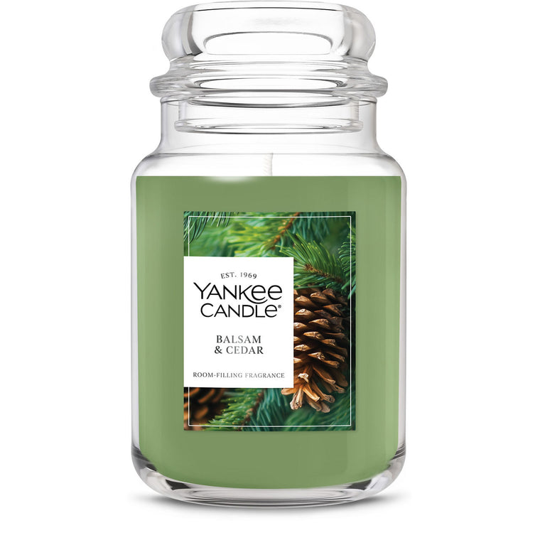 Balsam & Cedar Original Large Jar Candle Y0
