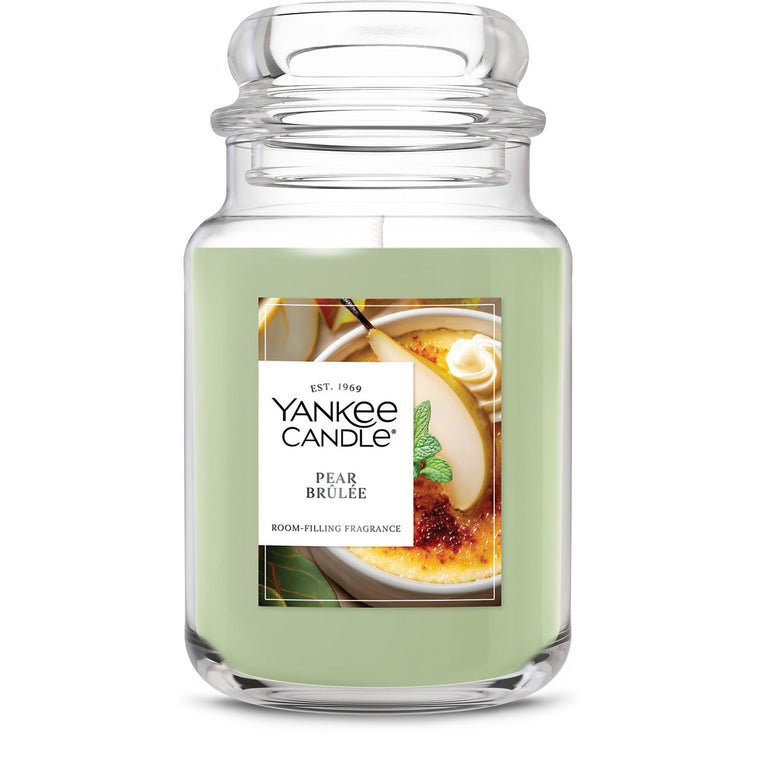 Pear Brûlée Original Large Jar Candle B2