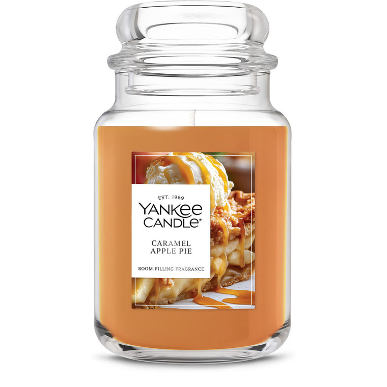 Caramel Apple Pie Original Large Jar Candle F2
