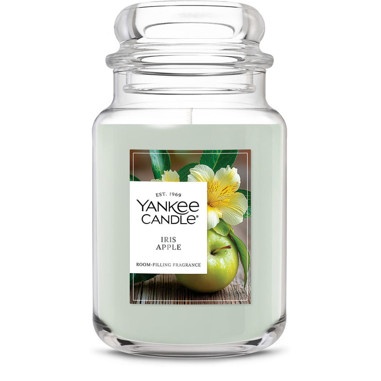 Iris Apple Original Large Jar Candle R1