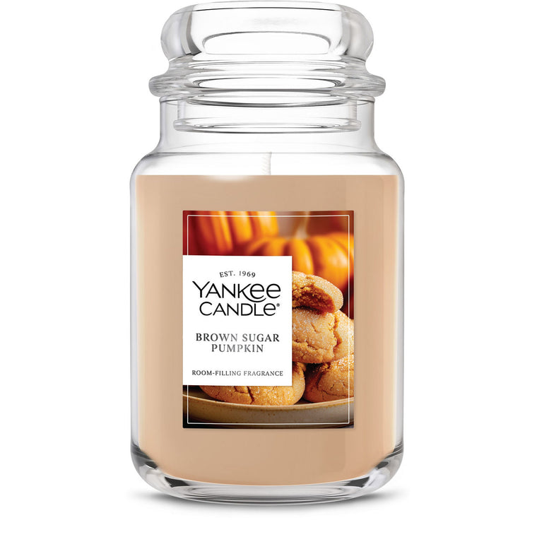 Brown Sugar Pumpkin Original Large Jar Candle W2