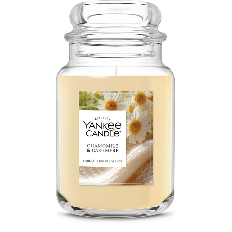 Chamomile & Cashmere Original Large Jar Candle O8