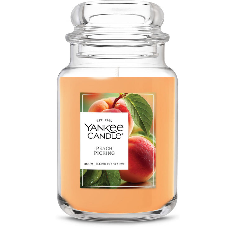 Peach Picking Original Large Jar Candle J6