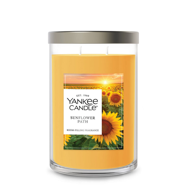 Sunflower Path Large Tumbler Candle I5