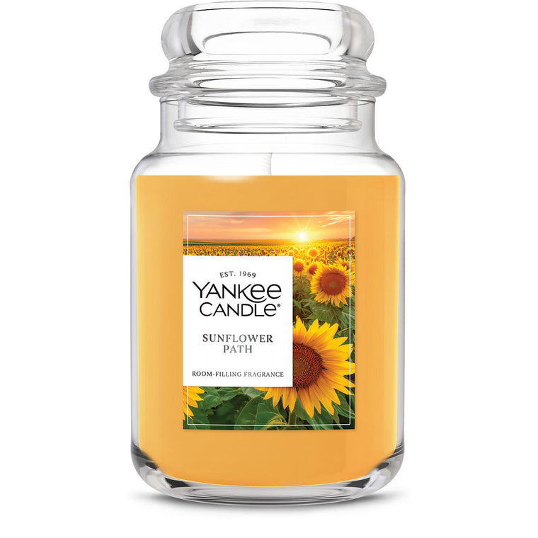 Sunflower Path Original Large Jar Candle E9