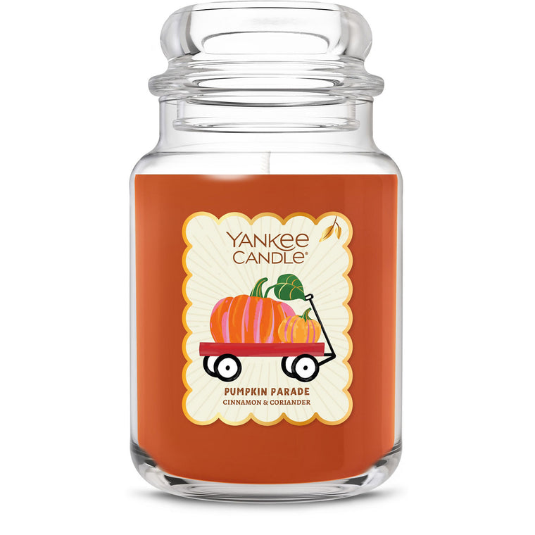 Pumpkin Parade Original Large Jar Candle X3