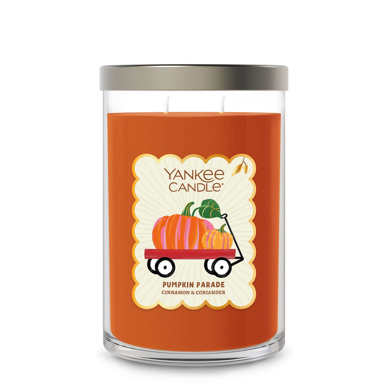 Pumpkin Parade Large Tumbler Candle C8