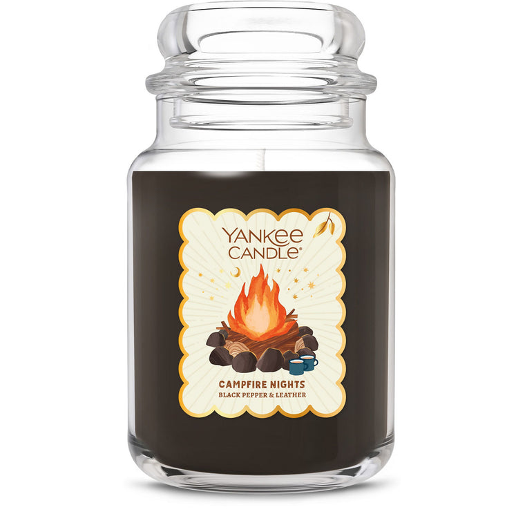 Campfire Nights Original Large Jar Candle J9