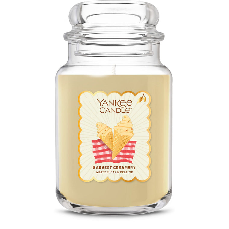 Harvest Creamery Original Large Jar Candle N5