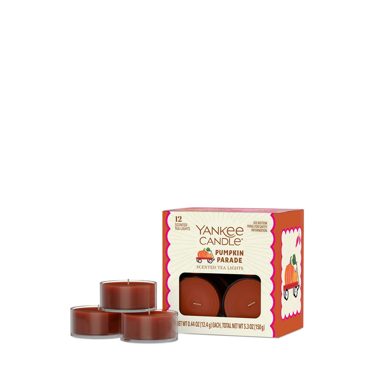 Pumpkin Parade Scented Tea Light Candles Q1