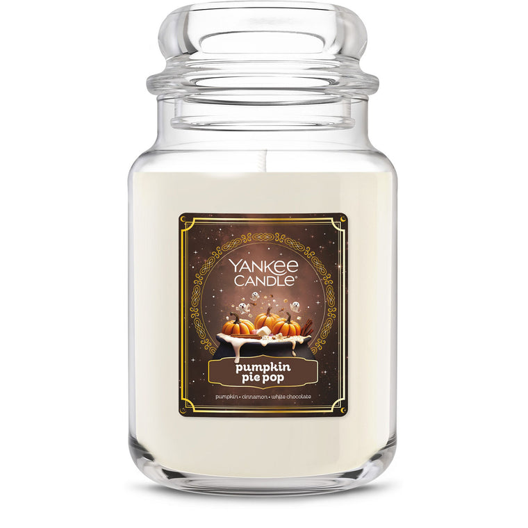 Pumpkin Pie Pop Original Large Jar Candle Q0