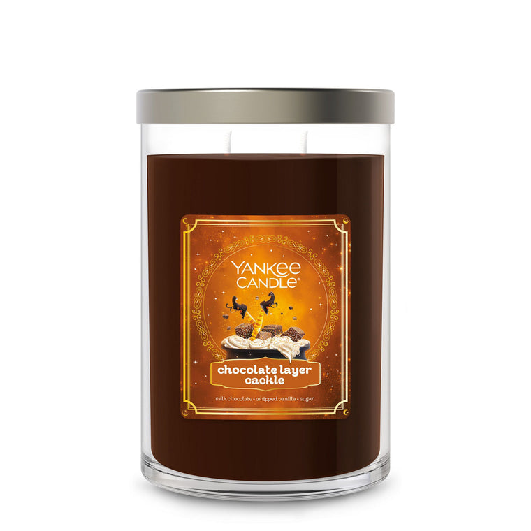 Chocolate Layer “Cackle” Large Tumbler Candle S0