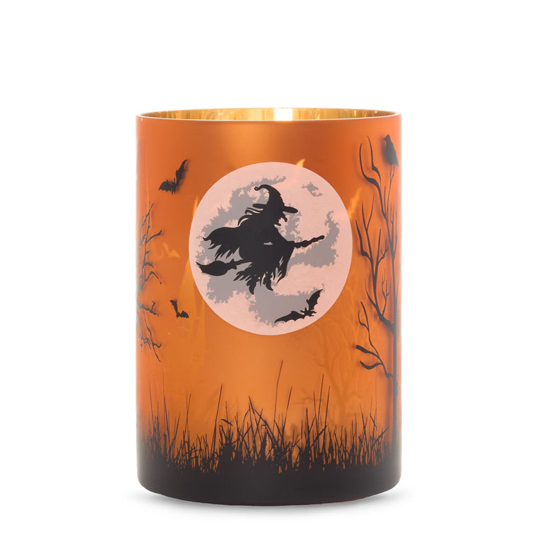 Witch's Moon Jar Candle Holder F5