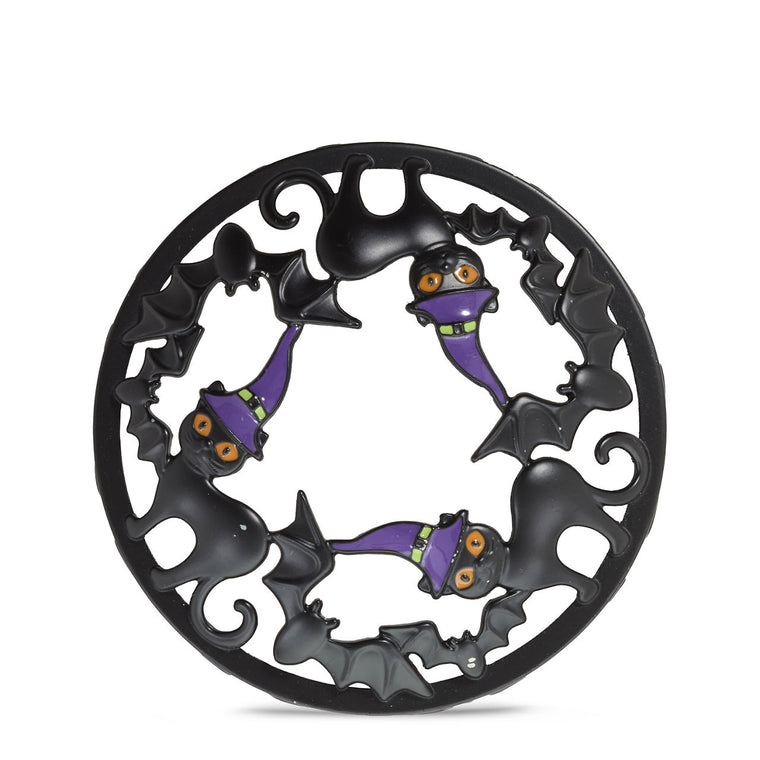 Cats & Bats Illuma-Lid® Jar Candle Topper Q7