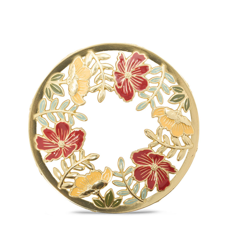 Fall Color Leaves Illuma-Lid® Jar Candle Topper M3