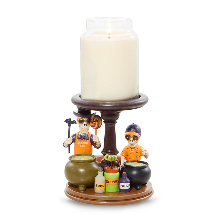 Bonebury Lane Lollipop Lab Candle Pedestal M6