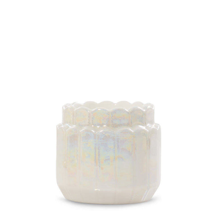 Lustra Shell Tea Light Candle Holder W6